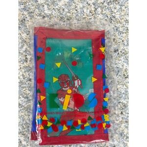 Avon Mighty Morphin Power Rangers Wallet Kids Red Ranger 1994 Vintage Lenticular